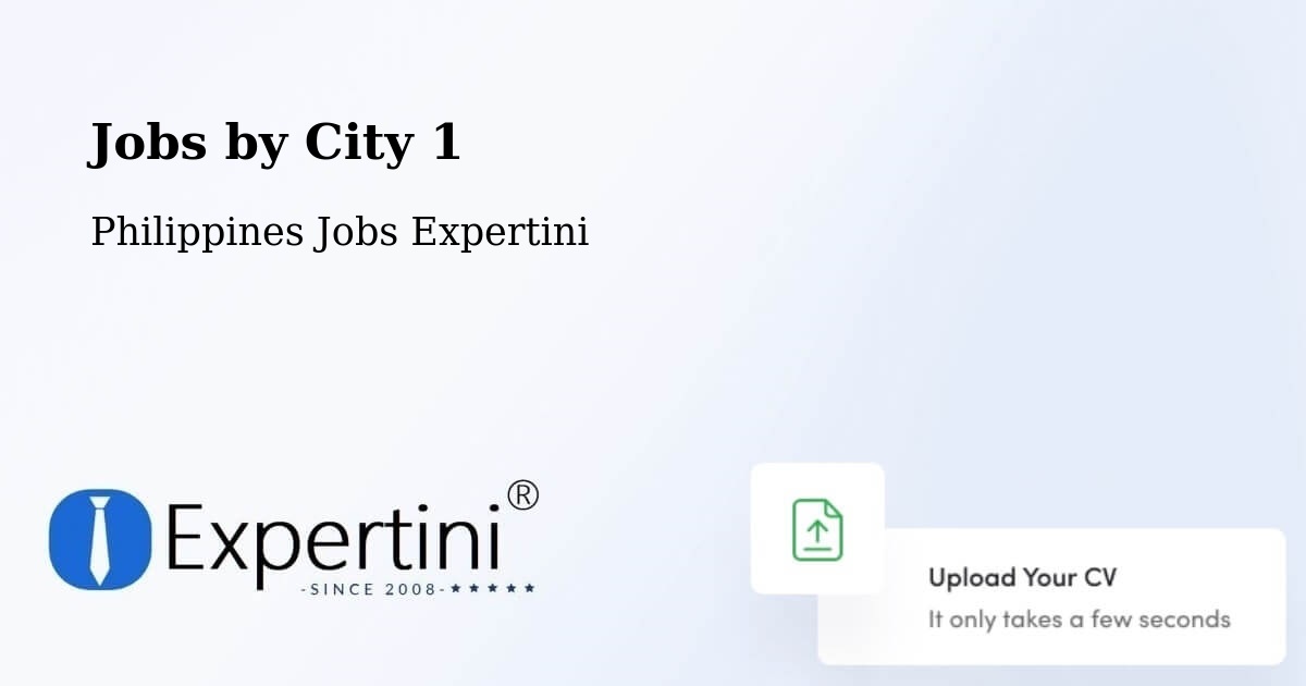 City Jobs in Philippines - Expertini