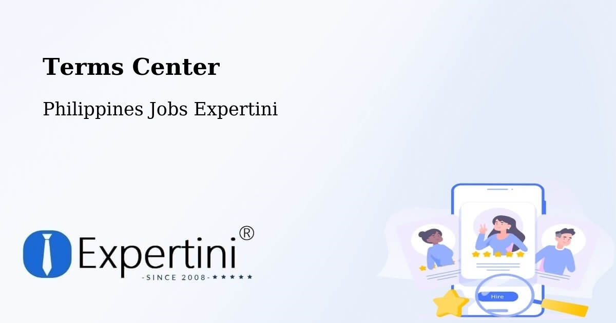 Terms of Service – Burauen - Philippines Jobs Expertini